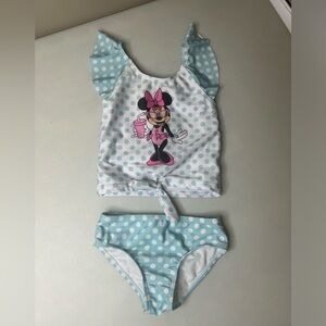 Disney Minnie Mouse Flutter Sleeve Tankini Swimsuit 3T
